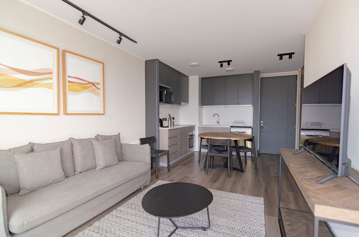 Living and dining spaces